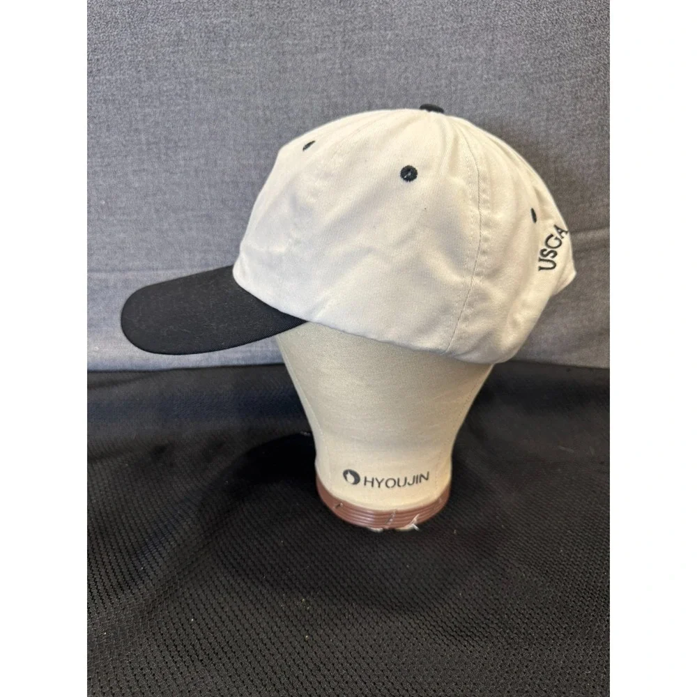 Vintage 2002 U.S. Open Bethpage Black Adjustable Strapback Golf Hat Cap PGA Tour